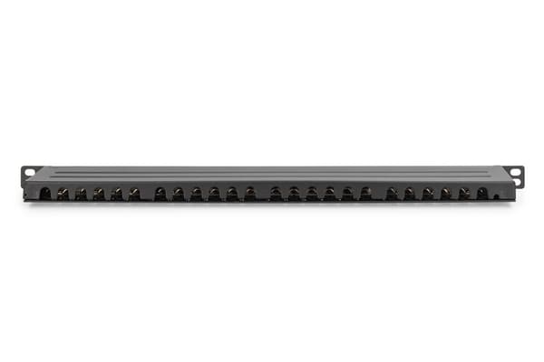 Patchpanel med hög densitet 19'' 24x RJ45