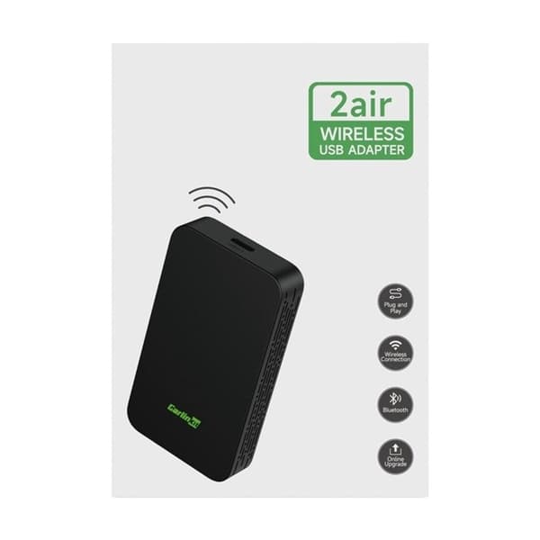 CarlinKit 5.0 2AIR CPC200-2air Langaton sovitin Musta