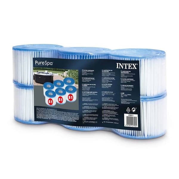 INTEX patroner 29011 - Sæt med 6 - Til Pure Spa