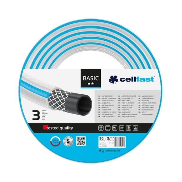 Trädgårdsslang CELLFAST Basic 50m