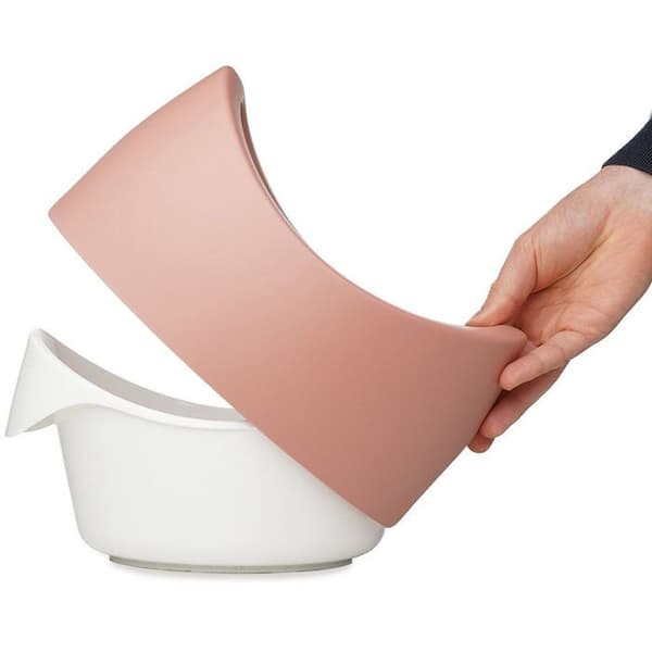 Potta för potträning - THERMOBABY - POTTYBOO - Rosa/Vit