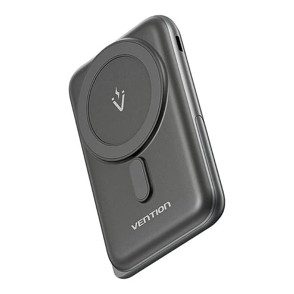 Vention 10000mAh 20W - magnetisk powerbank (sort)
