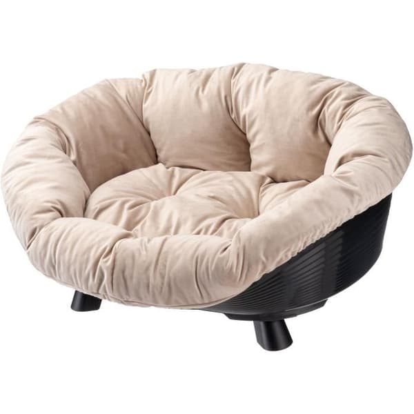 Korg - FERPLAST - SOFFTHRONE 6 - Med kudde - Svart
