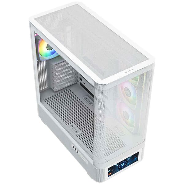 MODECOM Volcano Volcano AQ500 ARGB Midi Hvid