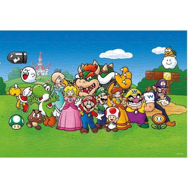 SUPER MARIO OCH VÄNNERNAS Pussel 500 bitar