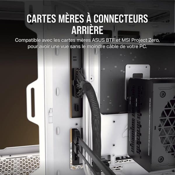 PC-chassi - CORSAIR - 6500D Airflow Dual Chamber Super Mid-Tower - Vit