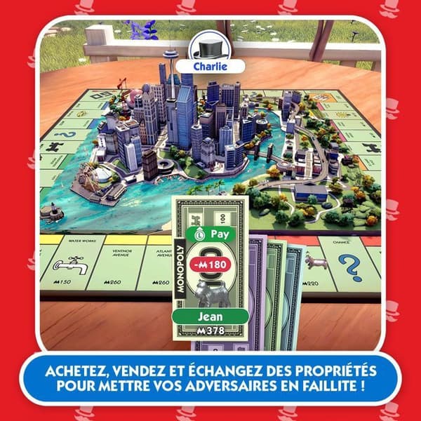 Monopoly 2024 - Nintendo Switch-spil - Kode i en æske