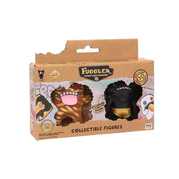 FUGGLER S3 GULDUTGÅVA FIGURER - 2-PACK (ASSORTERADE)