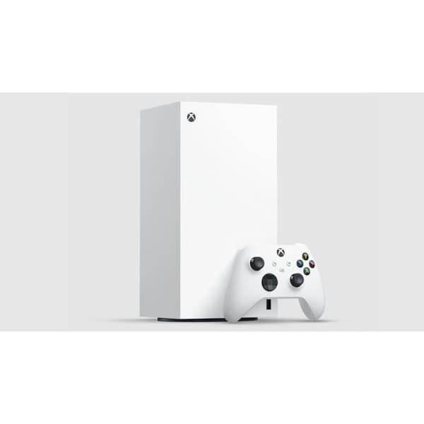 Xbox Series X-konsol - 100% digital - 1 TB - Hvid