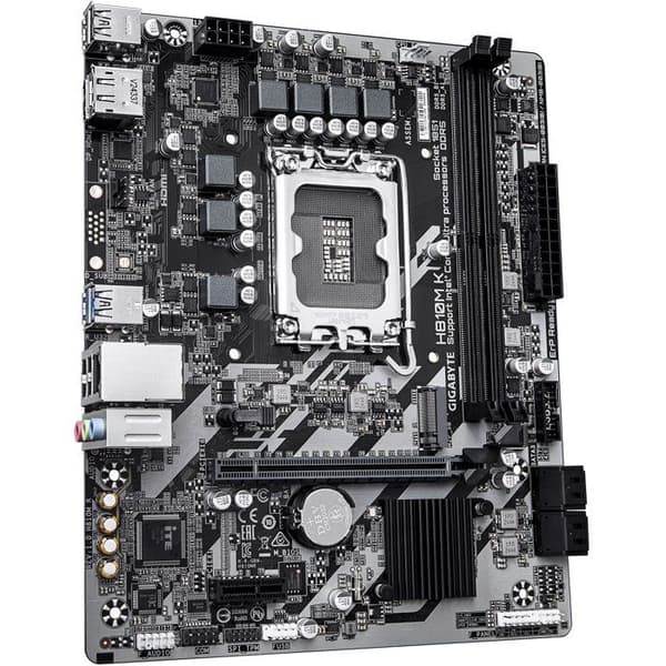 Moderkort - GIGABYTE - H810M K - Micro-ATX-storlek - Intel H810-chipset - DDR4