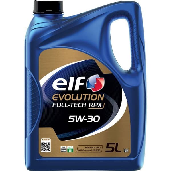 Moottoriöljy - ELF - Evolution Full-Tech RPX 5W-30 - 5L