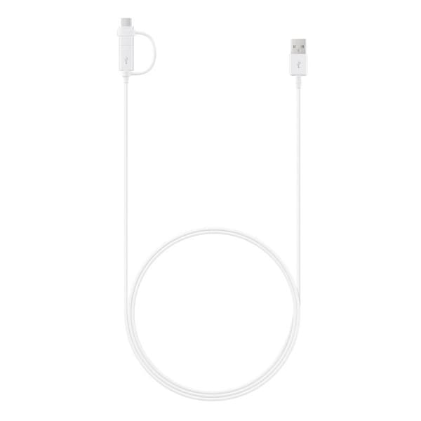 Samsung EP-DG930 USB-kabel 1,5 m USB 2.0 USB A USB C/Micro-USB B Vit