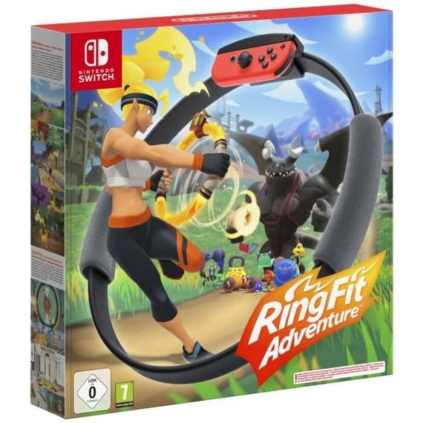 Nintendo Switch Ring Fit -seikkailupeli