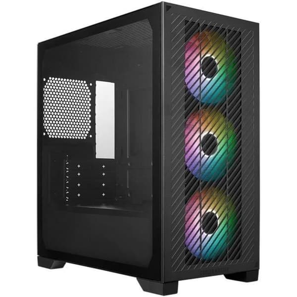 PC-kabinet - COOLER MASTER - E301-KGNN-S00 - Elite 301 - ARGB - Sort