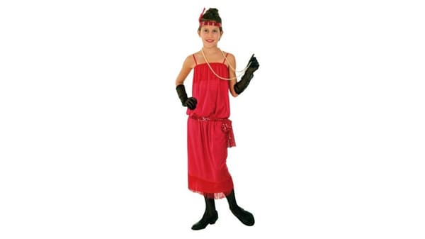 Klovnekostume til børn, Flapper 10-12 år