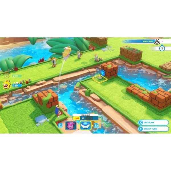 Mario + The Raving Rabbids Kingdom Battle-spil Switch
