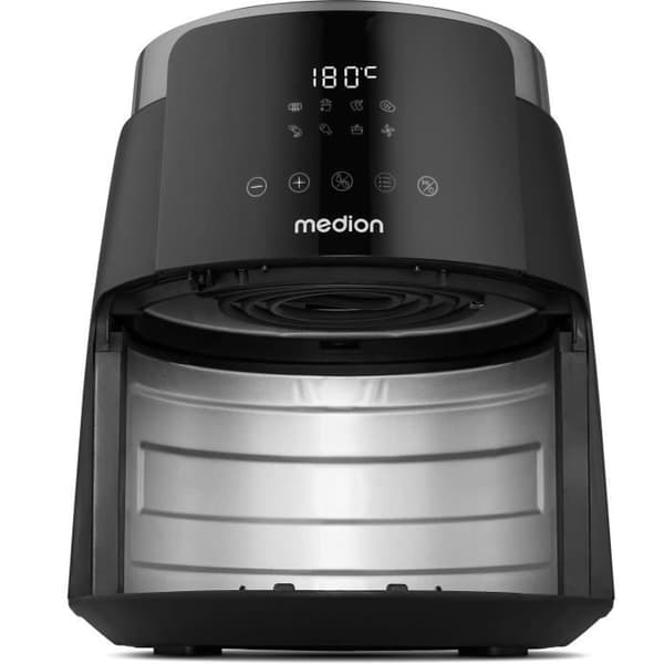 Airfryer - MEDION - MD13030 - 4,7 L - Digital - 1500 W - Sort
