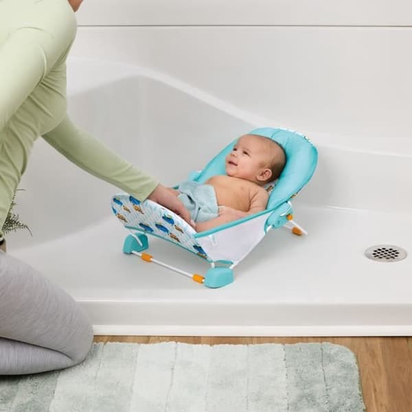 DISNEY BABY - NEMO - Hopfällbar badsits, blå
