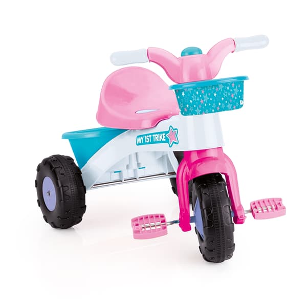 Dolu My First Trike Barntrehjuling Rosa/Vit/Blå
