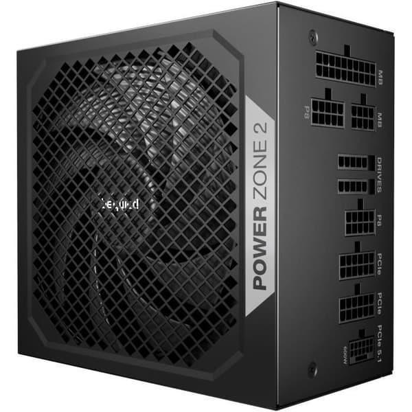 PC strømforsyning - BE QUIET! - POWER ZONE 2 - 1000 W - 80 Plus Platinum certificeret - Modulær