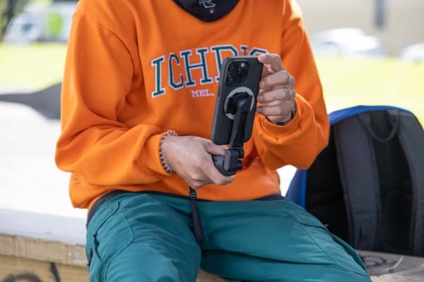 Quad Lock® stativ / selfiepinne svart