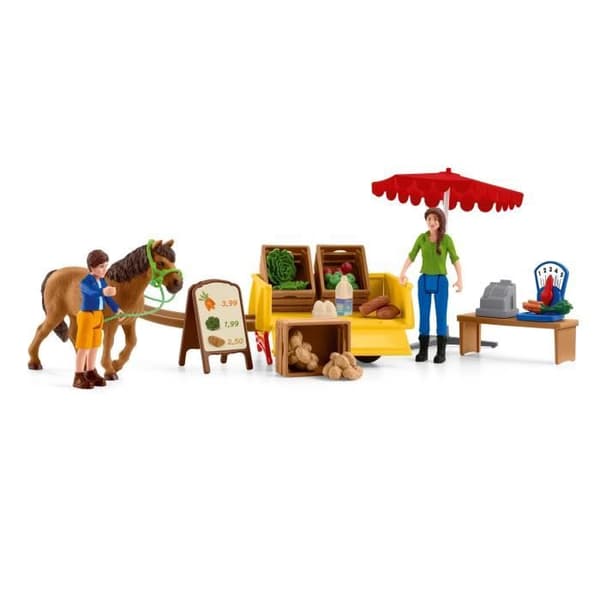 Schleich - Mobilt gårdsstall - 42528
