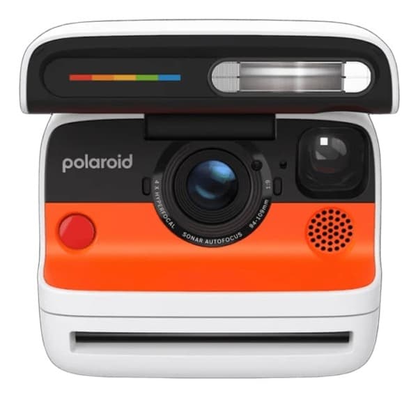 Polaroid Flip 79 x 79 mm Sort, Orange, Hvid