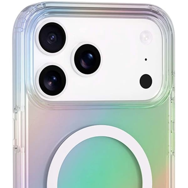 MagSafe-etui til iPhone 17 Pro - Semi-transparent - Iriserende