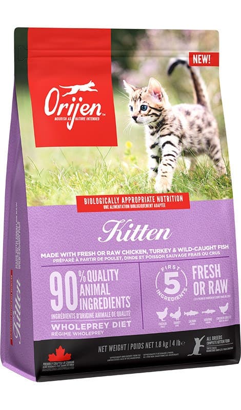 ORIJEN Kitten - Tørfoder til katte - 1,8 kg