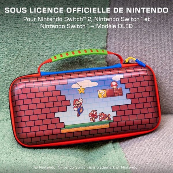 PlayTrek-matkalaukku - Turtle Beach - Mario Bricks - Nintendo Switch 2