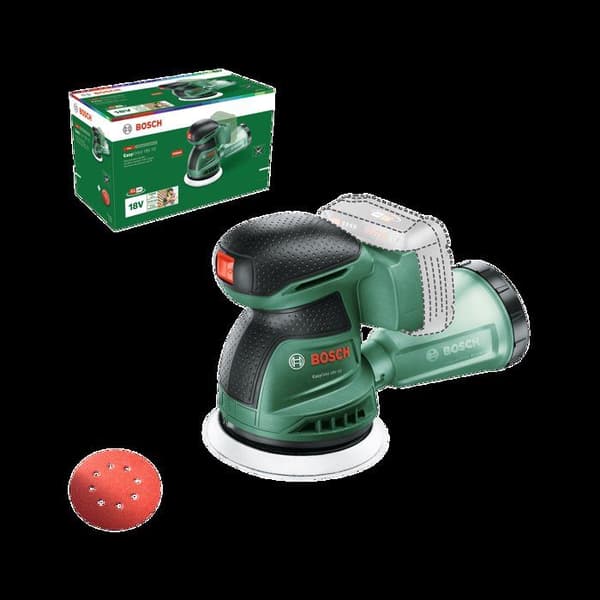BOSCH Akku-orbitalslibemaskine - EasyOrbit 18V10 - 125 mm - Uden tilbehør