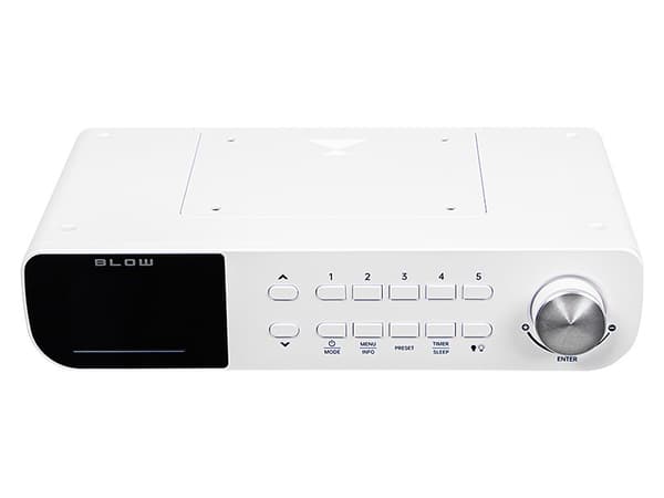 FM/DAB+ BLOW RK1 köksradio, vit