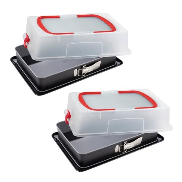 Set med 2 springformar med lock - DR OETKER - Back-Idee Kreativ - 42 x 29 cm