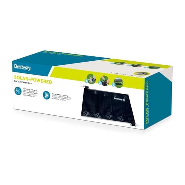 BESTWAY - Solvarmemåtte til Bestway pool - Sort