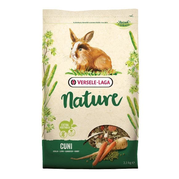 VERSELE LAGA Nature Cuni - Foder för kaniner - 2,3 kg