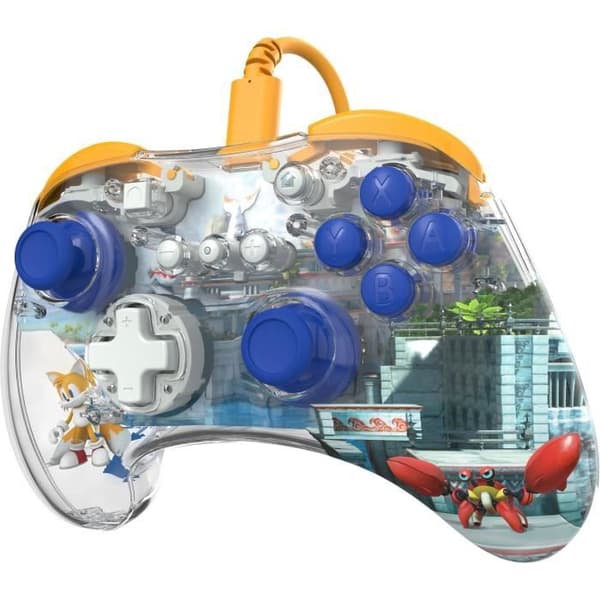 Trådbunden handkontroll för Nintendo Switch™ - PDP - Realmz Tails - LED-belysning