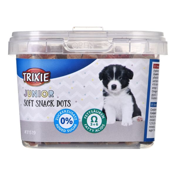 TRIXIE Junior Dots - Hundegodbidder - 140 g