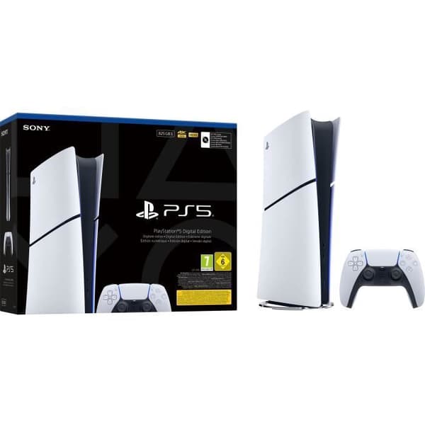 PlayStation 5-konsol - Digital udgave (slank model)