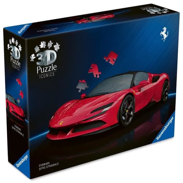 3D-pusselikoner - Ferrari SF90 Stradale