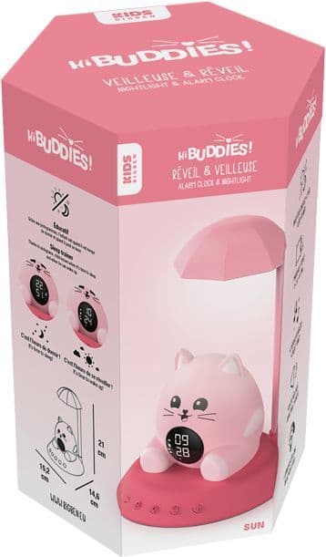 Herätyskello yövalolla - BIGBEN KIDS - Kissa