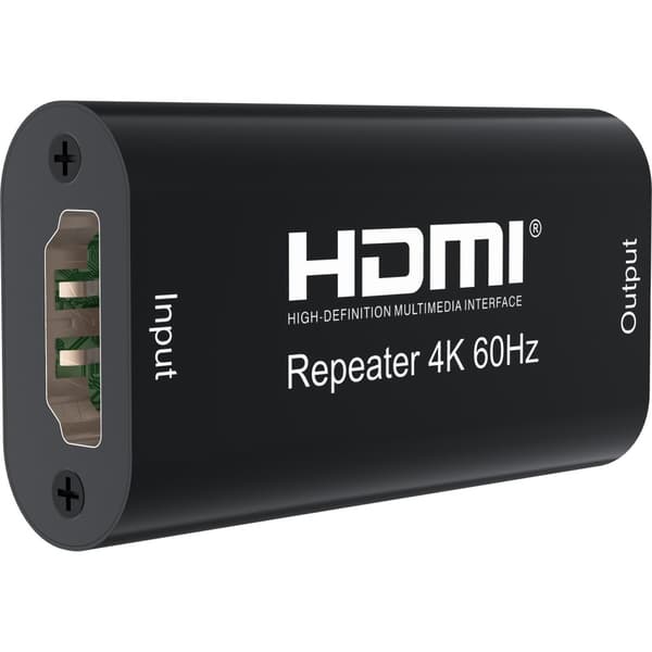 Techly HDMI 2.0 4K UHD 3D-repeater upp till 40 m