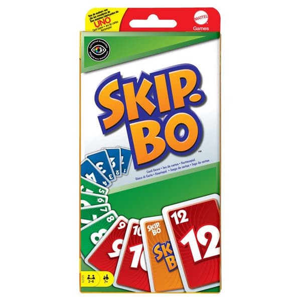 MATTEL GAMES - SKIP BO - Kortspel