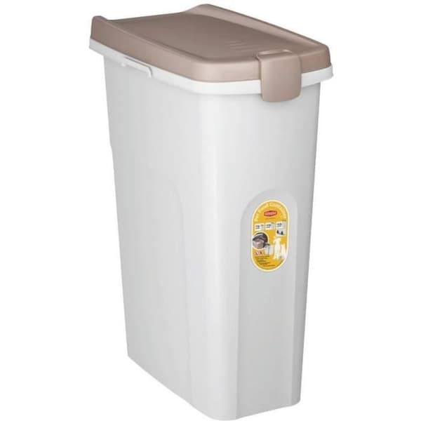 Beholder - KERBL - Kæledyrsfoder - Brun/hvid - 40l
