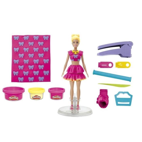 Play-Doh Barbie spets och rosetter modelleringsset