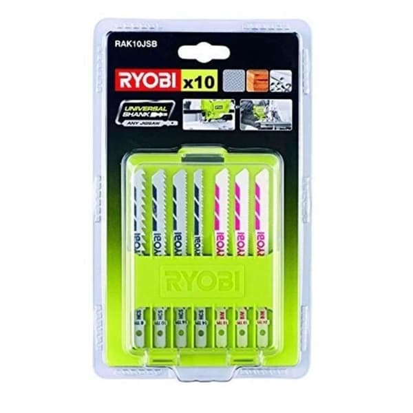 RYOBI Box 10 blad för sticksåg 102 mm