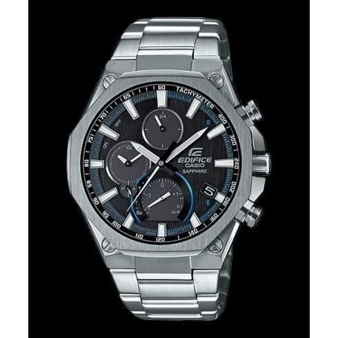 Ur - CASIO - EQB-1100D-1AER - 51,1 mm - Rustfrit stål - Bluetooth Smart - Solcelleanlæg