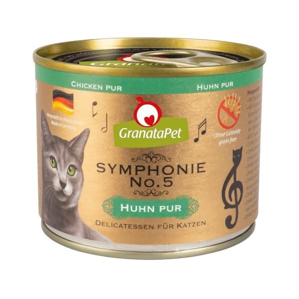GRANATAPET Symphonie No.5 Kyckling - våtfoder för katter - 200 g