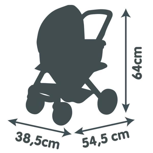 SMOBY Maxi-Cosi Barnvagn Beige i 3 år