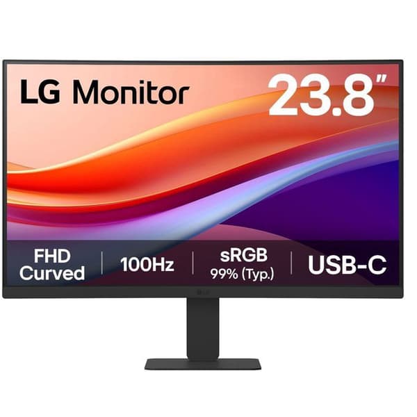 Buet PC-skærm - LG - 24" - FHD - 100Hz - VA-panel - 5ms