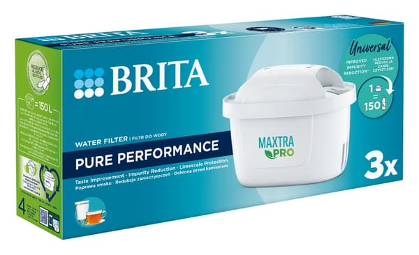 Brita MX+ Pro Pure Performance -suodatin 3 kpl
